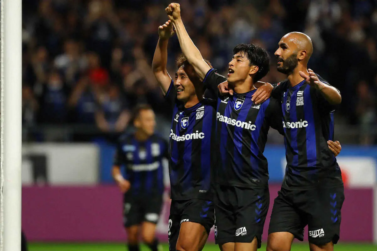 【画像・写真】G大阪DF半田陸がJ1初得点「良い時間に決めることができて良かった」3発快勝に貢献