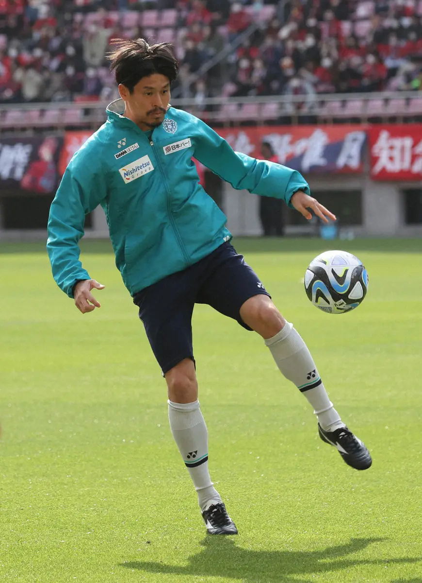 【画像・写真】J1福岡・FW城後　恩師・井原監督に活躍する姿見せる「井原さんは見なくていいと思っていると思う」