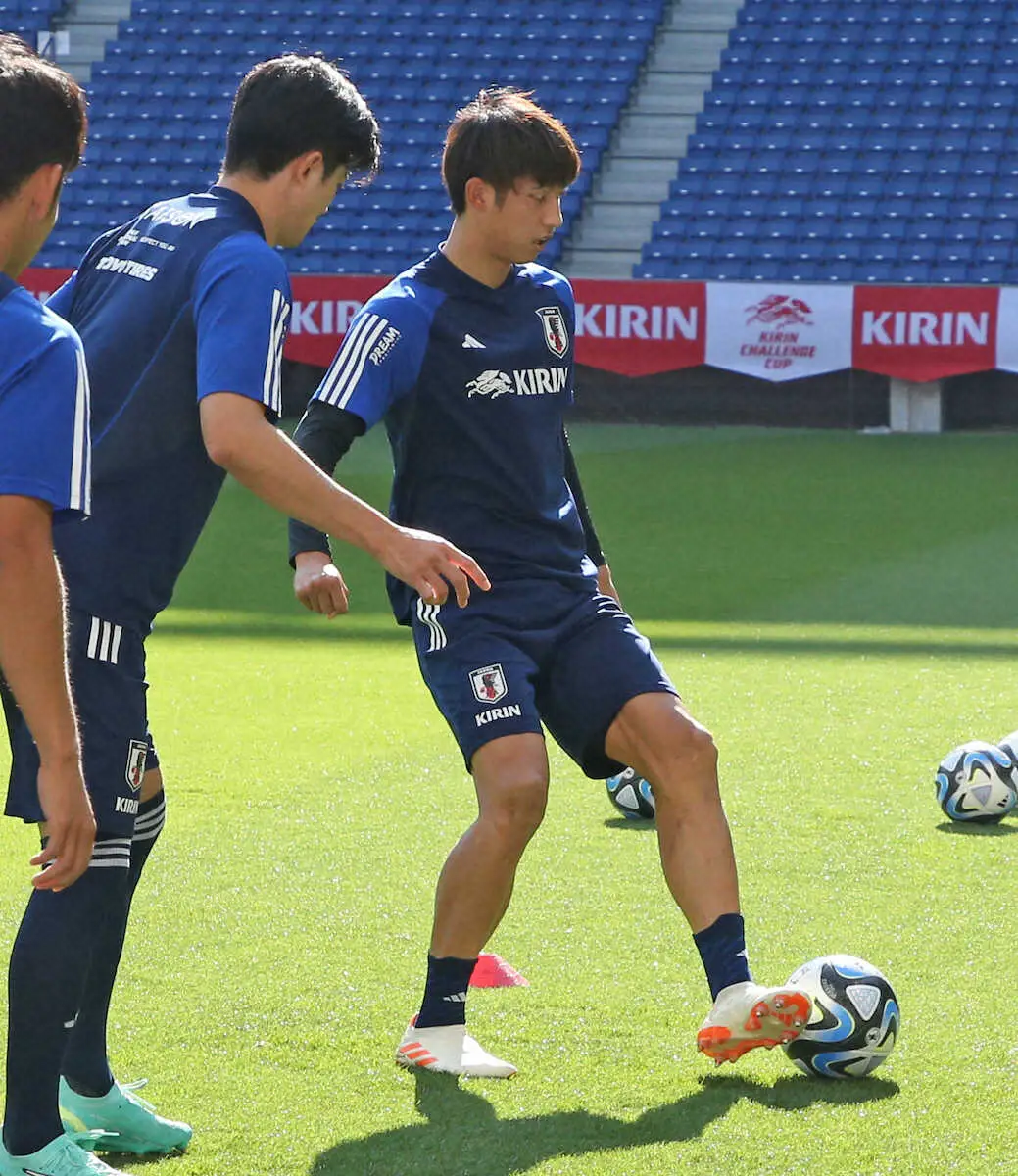 【画像・写真】日本代表・伊藤洋輝　SB起用について森保監督と会談「プレーしやすいのはCBだと理解してくれている」