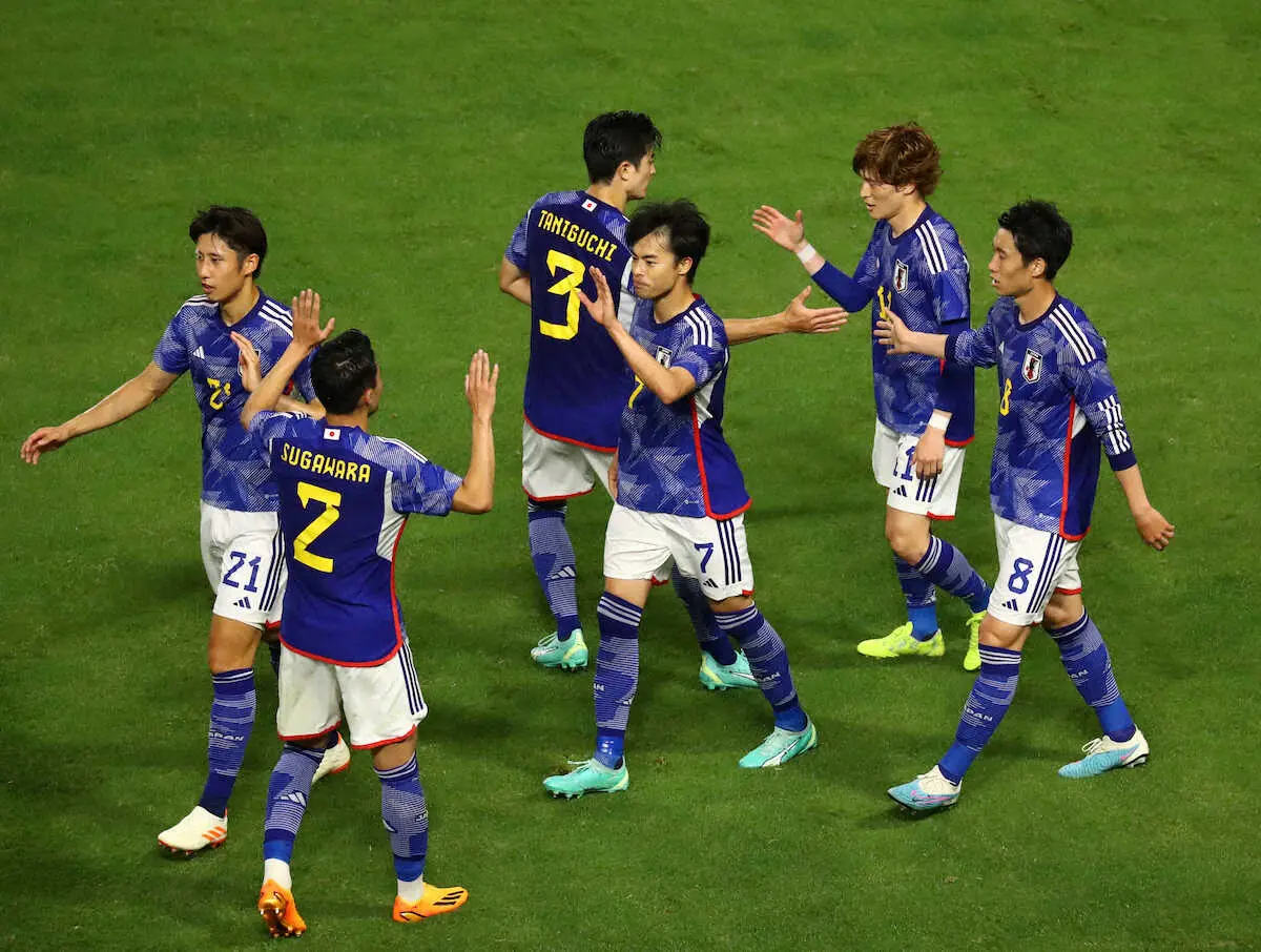 【画像・写真】日本代表・三笘「いい内容で勝てた」　ペルー戦での得点に手応え「シュートを打つことに意味がある」