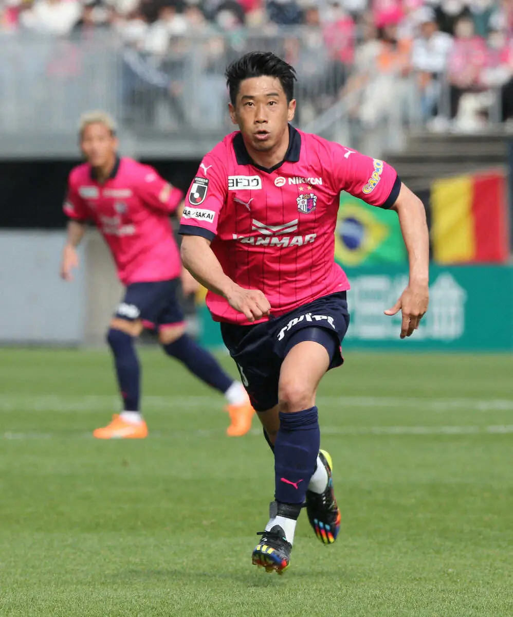 【画像・写真】【Jトピ～データで読み解く】技術以上に光る献身性　C大阪香川は34歳以上走行距離で奥埜とワンツー