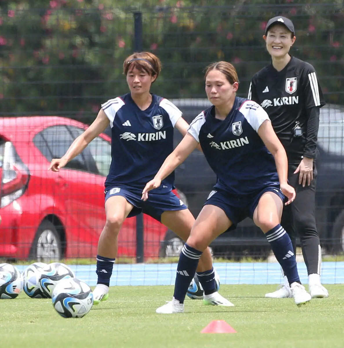 【画像・写真】なでしこ長野風花　“W杯仕様”ボディーで闘志メラッ　「当たり負けしなくなった」