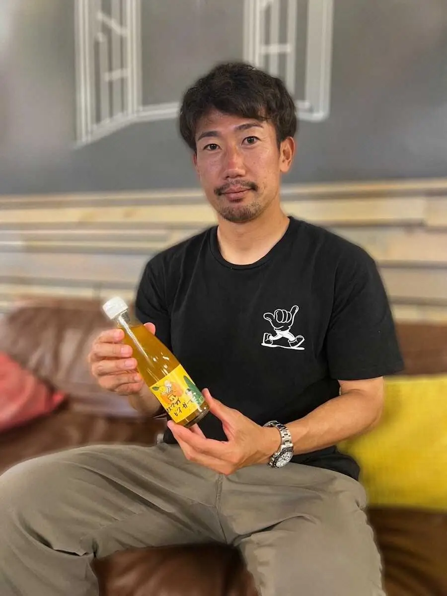 【画像・写真】J3松本FW・渡辺千真　こだわりを追求したビネガードリンク　成長期の子供たちにも