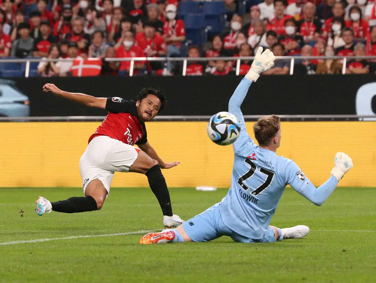 【画像・写真】浦和・興梠　FW初！J1通算500試合　祝砲ならずも「何事も“初”はうれしい」