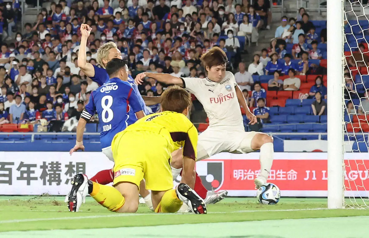 【画像・写真】川崎Fが後半AT劇的弾で首位横浜撃破　車屋が決勝点「勝たないと優勝は厳しなと」