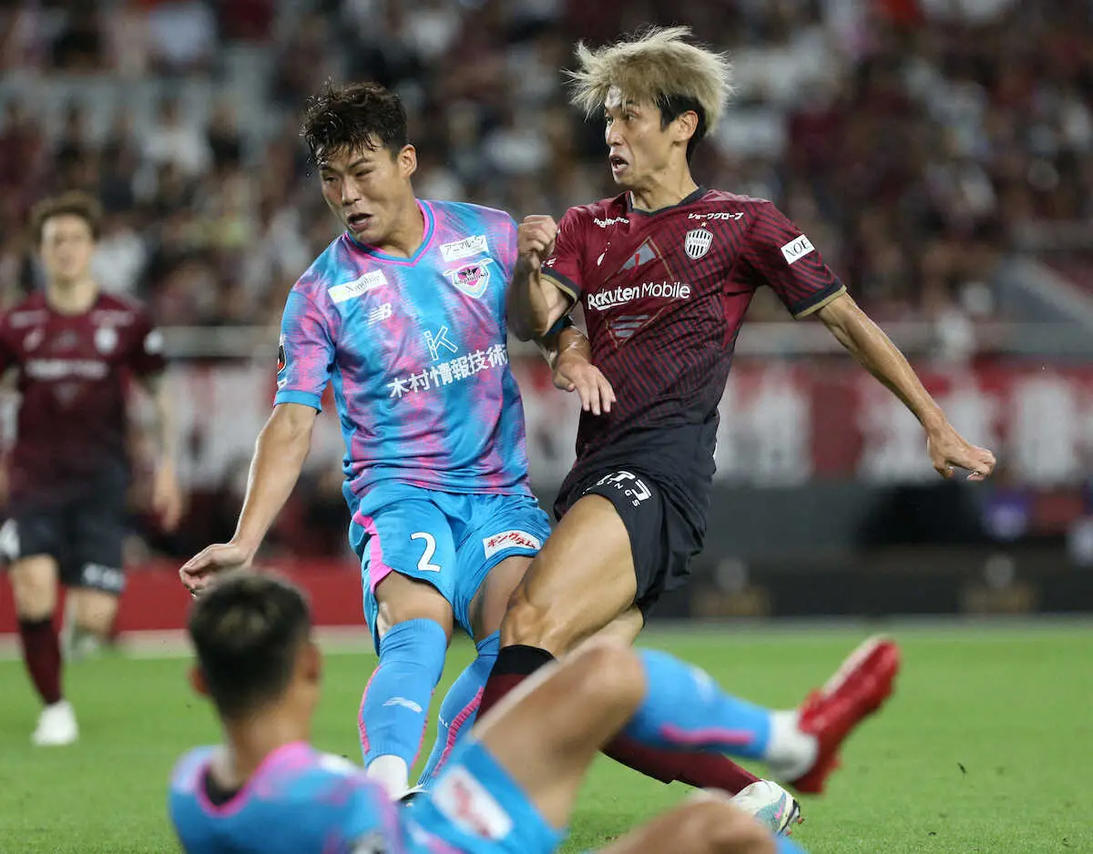 【画像・写真】神戸・大迫弾で再奪首　日本代表・森保監督の前で魅せた「代表返り咲き？全員が目指すところなので」