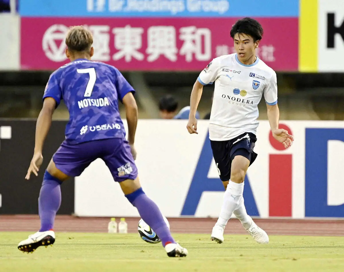 【画像・写真】横浜FC“二刀流”ルーキー・林　プロ初ゴール！司法試験合格目指して勉強中