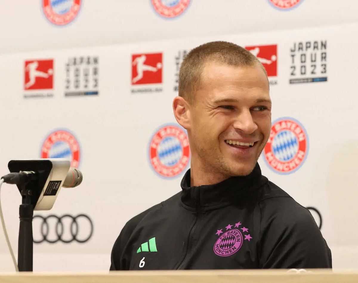 【画像・写真】BミュンヘンのキミヒがマンC戦へ「欧州No.1のチーム。どちらも勝利を目指してプレー。楽しみにして」