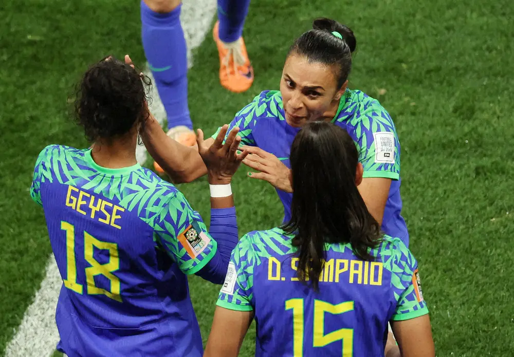 【画像・写真】【女子W杯】ブラジル　7大会ぶり1次L敗退の衝撃…37歳FWマルタは史上初の6大会連続ゴールならず