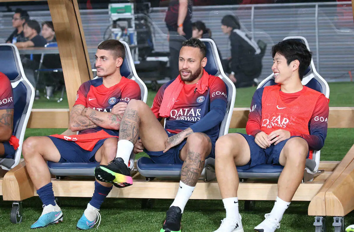 【画像・写真】日本で3試合出番なしのパリSG・ネイマールが韓国で全北相手にフル出場　2得点1アシストと活躍