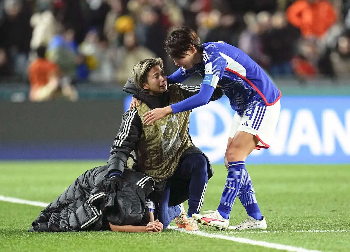 【画像・写真】【女子W杯】なでしこ熊谷　涙堪え「あとちょっと届かなかった。日本の女子サッカーの未来のためにも…」