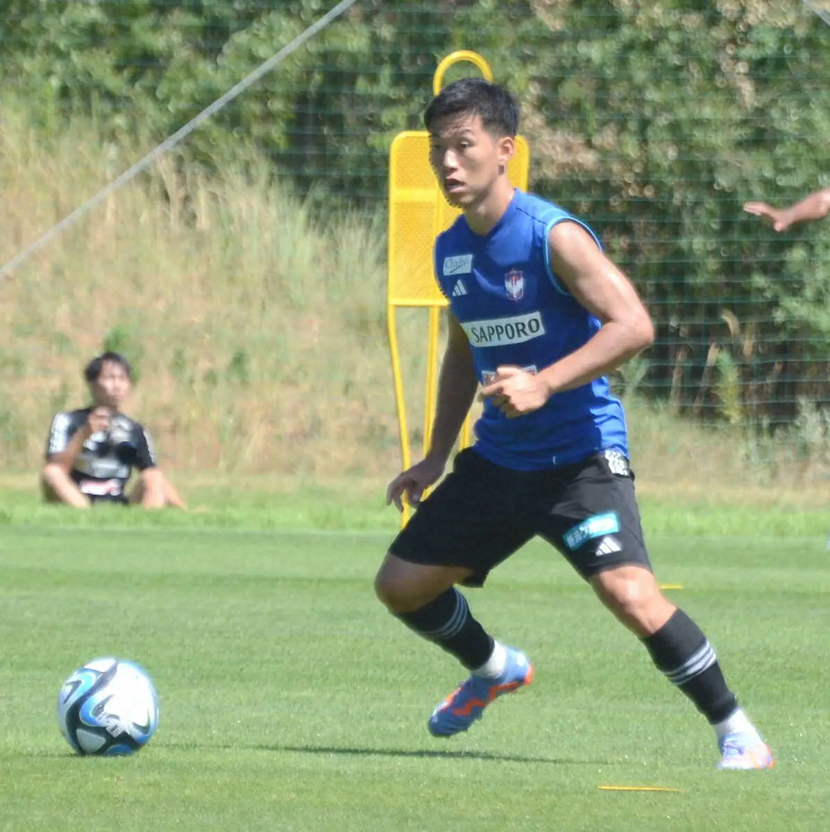 【画像・写真】新潟・MF高宇洋　今節の福岡戦に向け鍵は「先制点」　「攻撃の起点になれるように」
