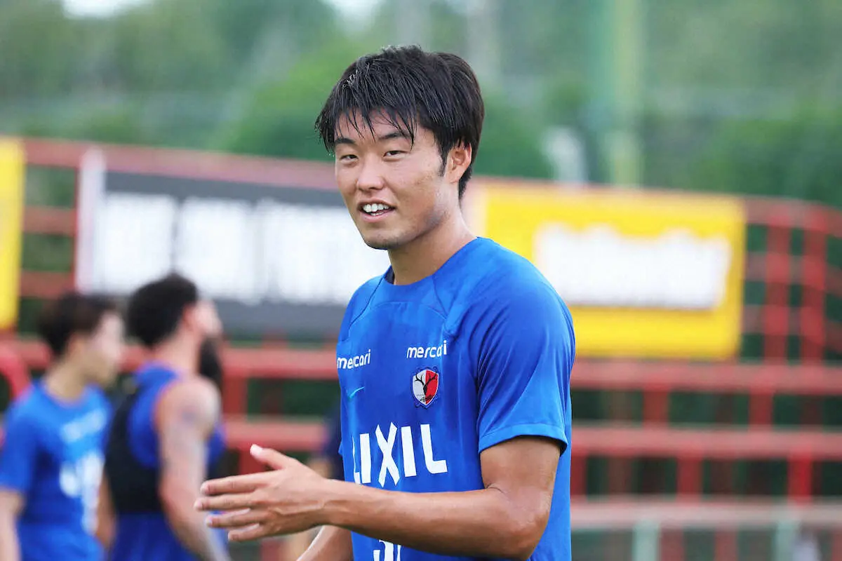 【画像・写真】鹿島・垣田　古巣・鳥栖戦へ「勝負にこだわって」感謝を胸に強さ見せつける