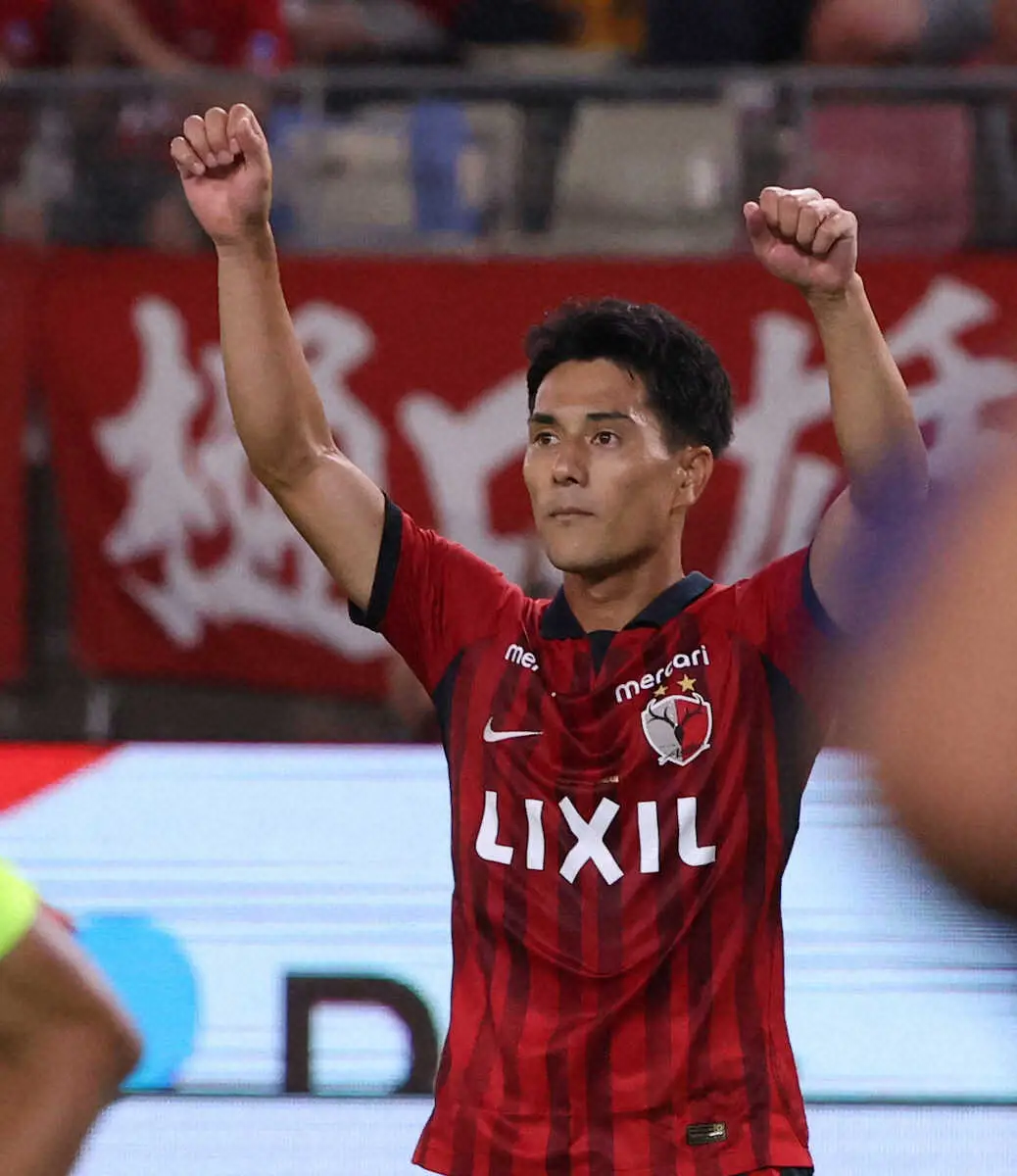 【画像・写真】鹿島FW知念が3カ月ぶりゴールで復活アピール　「何よりチームメートに感謝したい」