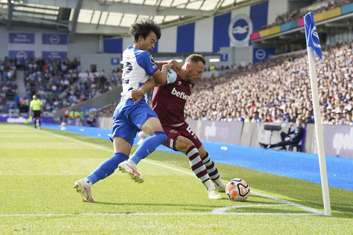 【画像・写真】ブライトン・三笘　3失点で今季初黒星　去就には「何も話せない」