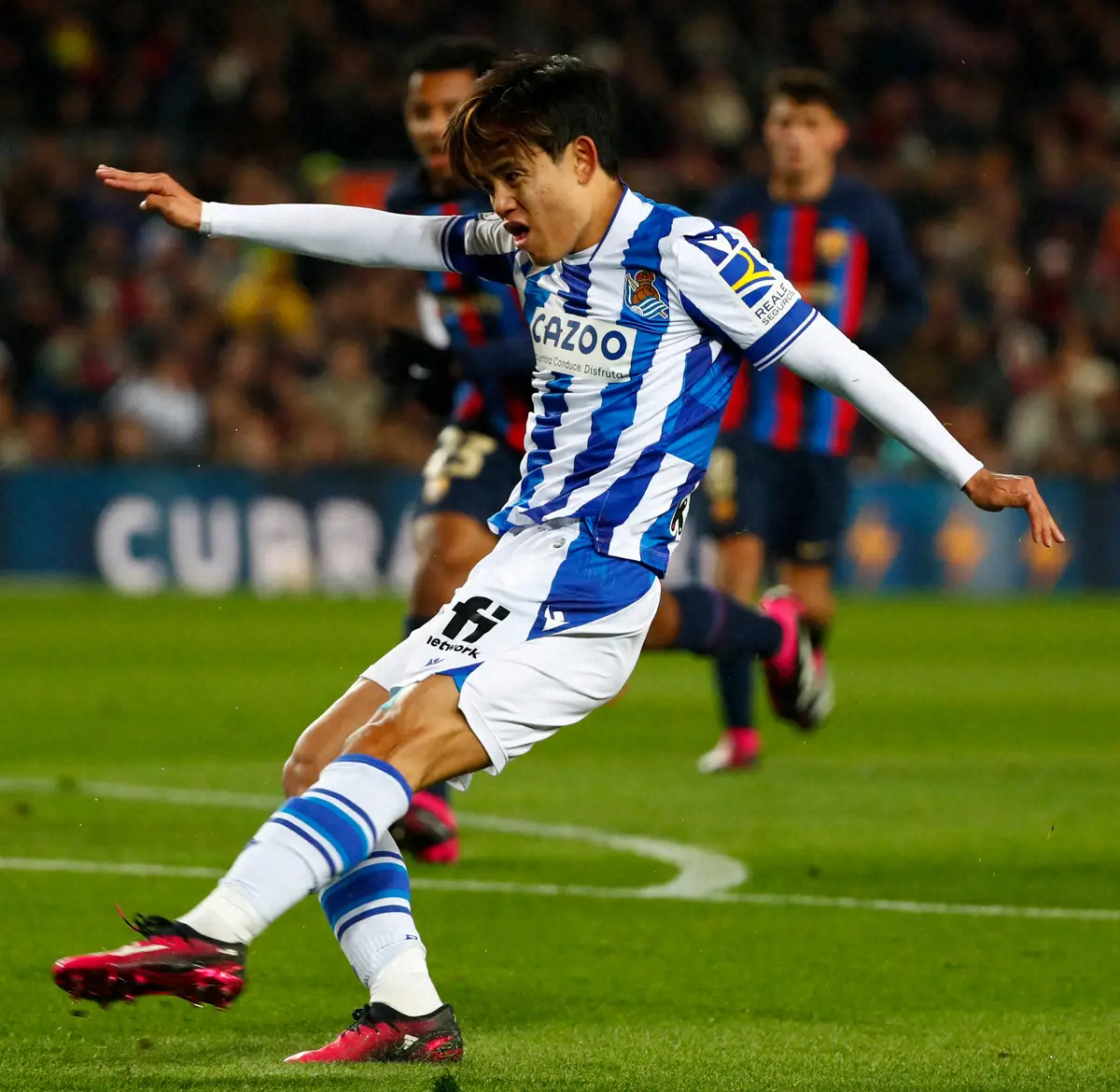 【画像・写真】Rソシエダ・久保またまた存在感！初2発　開幕4戦連続MOM　乾超え日本人最多スペイン18点目