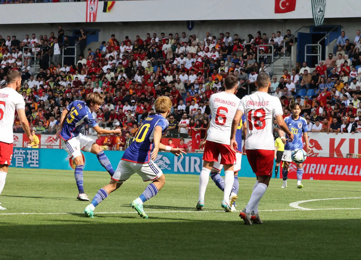 【画像・写真】伊藤敦樹　日本代表初ゴール!トルコ戦豪快弾がネットで反響「世界にバレてしまう」「浦和の誇り」