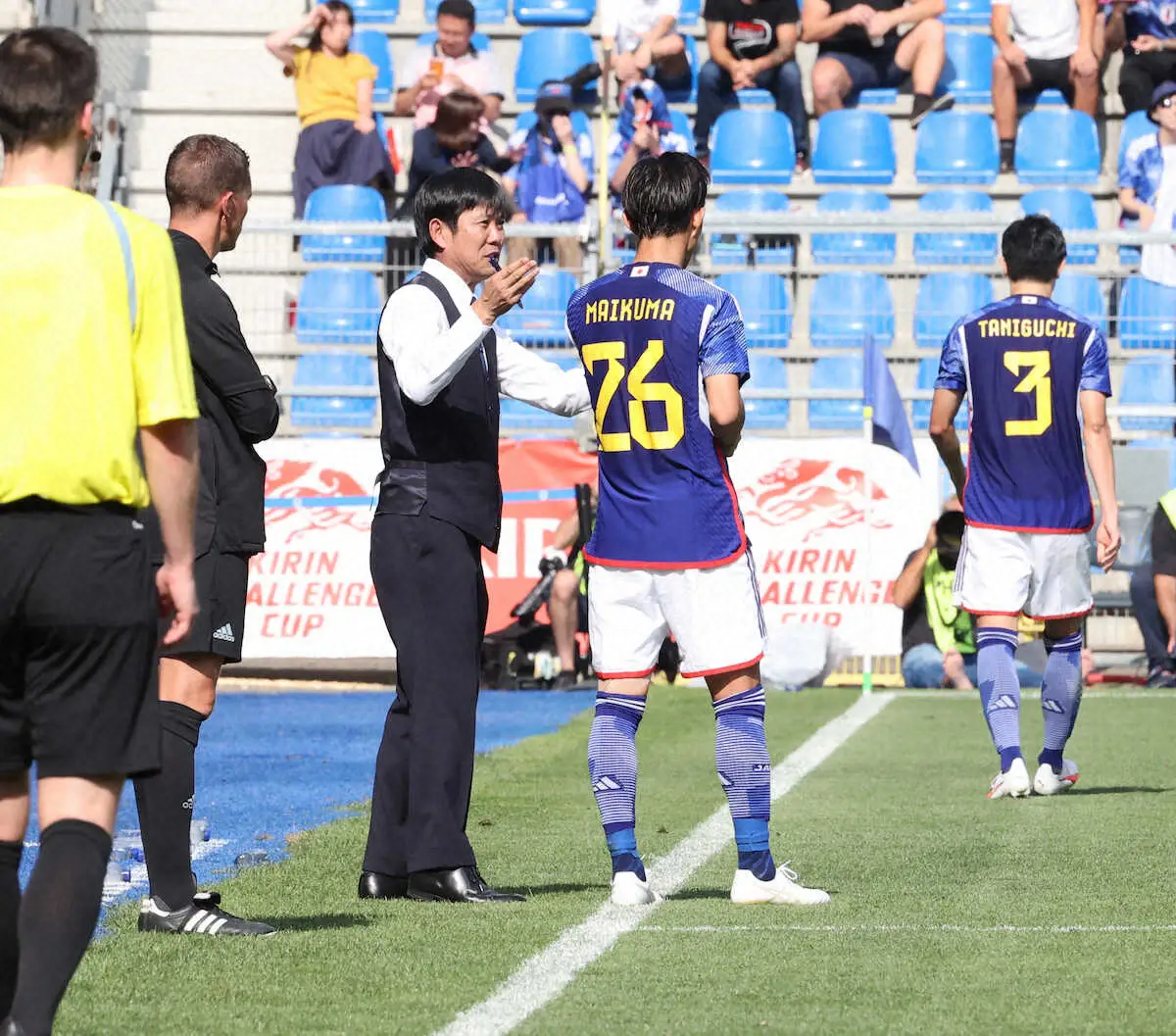 【画像・写真】トルコに4発快勝に森保監督「選手層、戦術の共有…一ついい経験を積んでくれた」　2連勝に手応え!