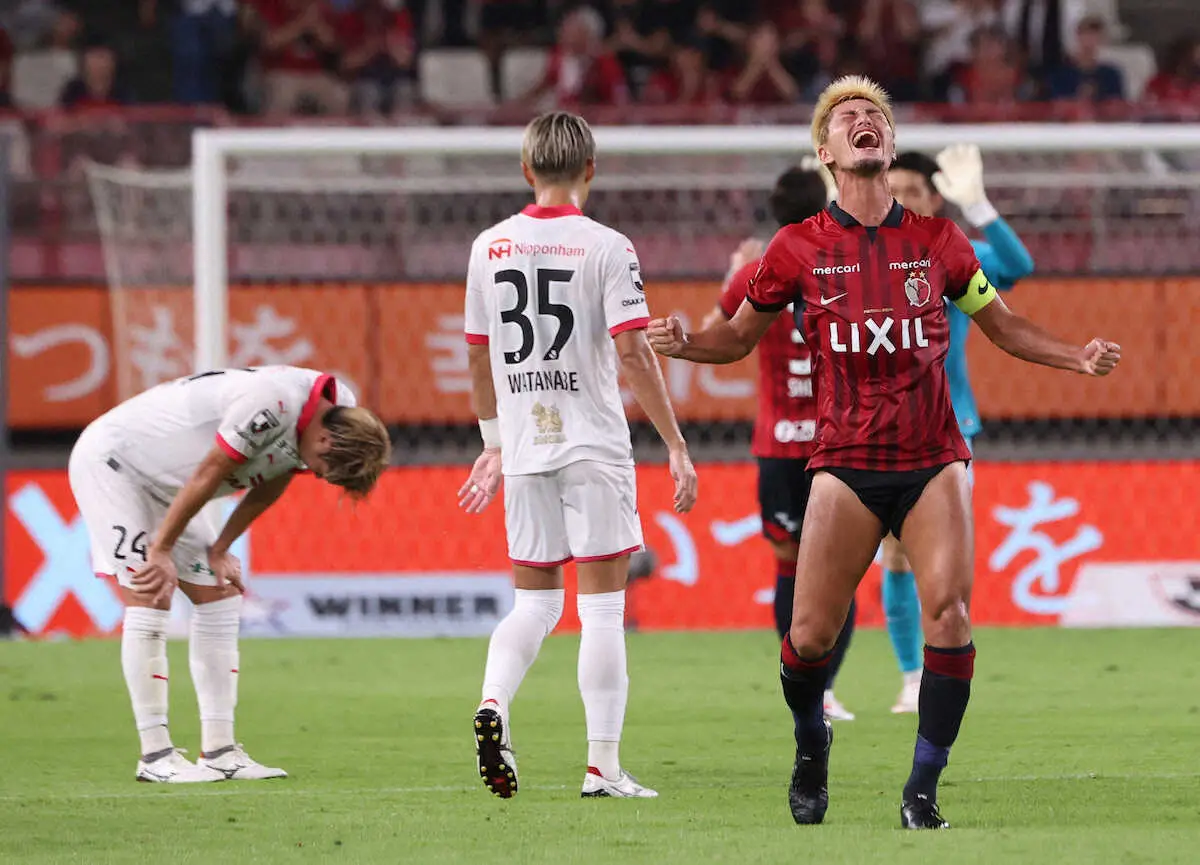 【画像・写真】鹿島・優磨　J1自己最多12点目　10人で虎の子の1点死守　C大阪撃破で3位浮上