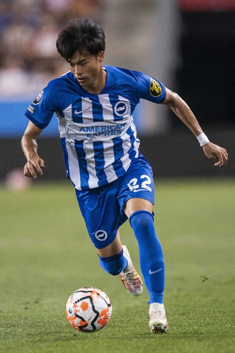 【画像・写真】ブライトン・三笘「引退しても頭に浮かぶ」　5人置き去り弾で日本人初受賞　プレミア月間最優秀ゴール