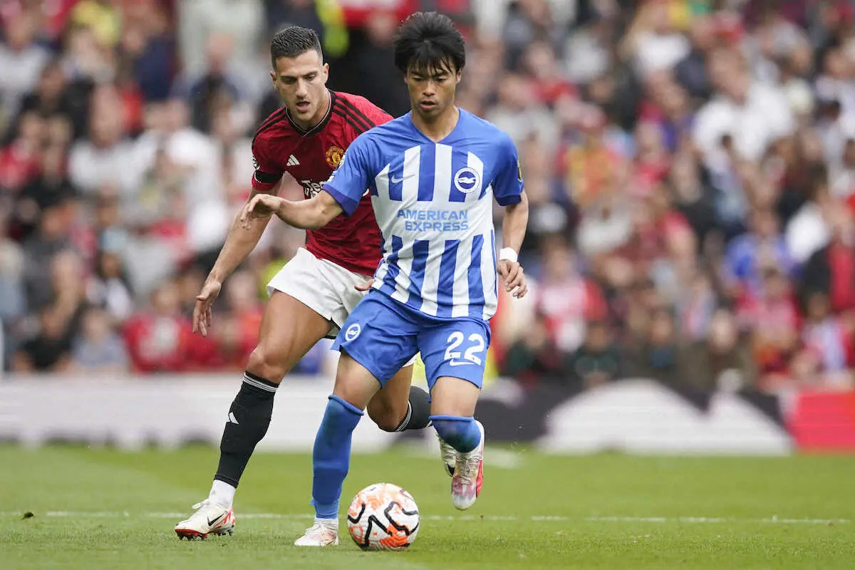 【画像・写真】三笘が夢の劇場で初出場「圧や雰囲気は素晴らしかったが、自分たちがいいサッカーをした」と勝利に手応え