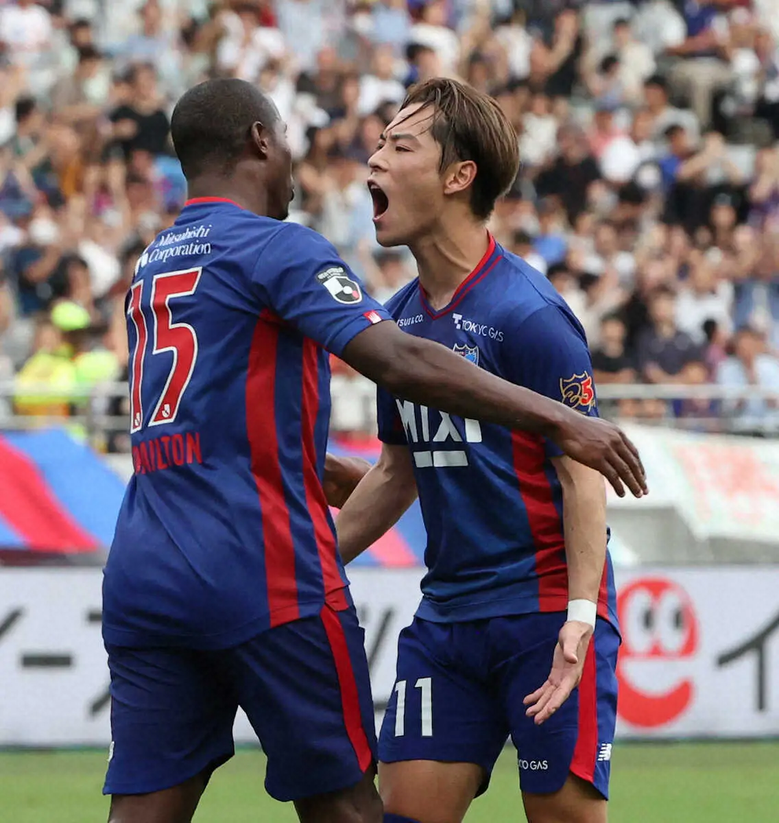 【画像・写真】FC東京・渡辺凌磨　今季4ゴール目「今週、由紀さんとやっていた形…由紀さんにお礼を言いたい」