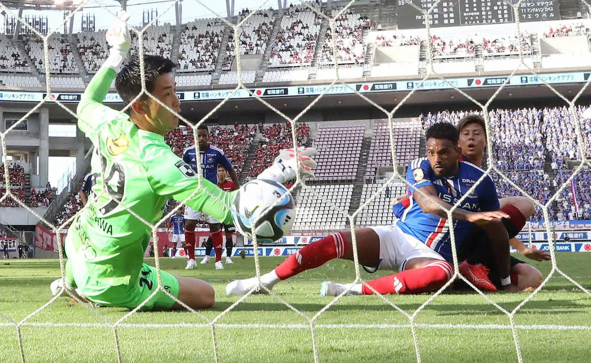 【画像・写真】横浜が逆転勝ち　ロペス2発で大迫に並んだ得点ランクトップ「また得点を決めて勝利に貢献したい」