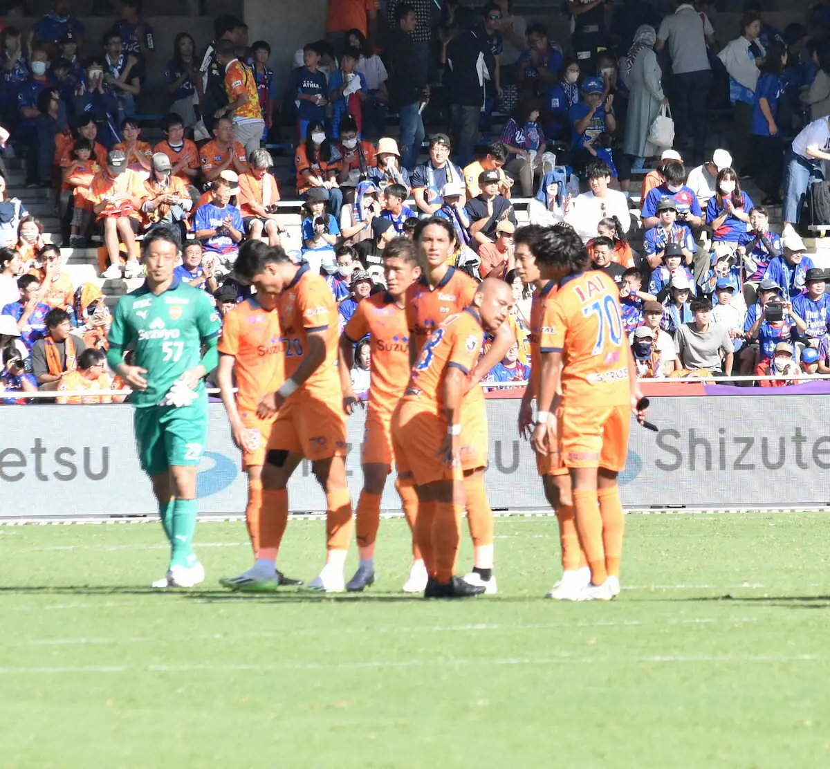 【画像・写真】J2清水　甲府と引き分けで首位・町田と7差に