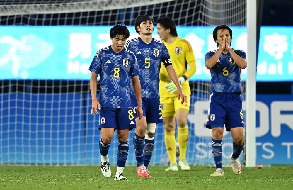 【画像・写真】U22日本　アジア大会決勝でまた韓国に苦杯…逆転負けで3大会ぶりの優勝ならず