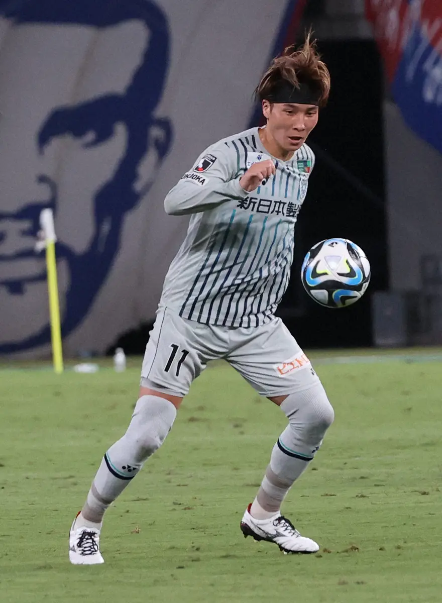 【画像・写真】福岡FW山岸　11日のルヴァン杯準決勝第1戦に向け「しっかり勝ちにいきたい」
