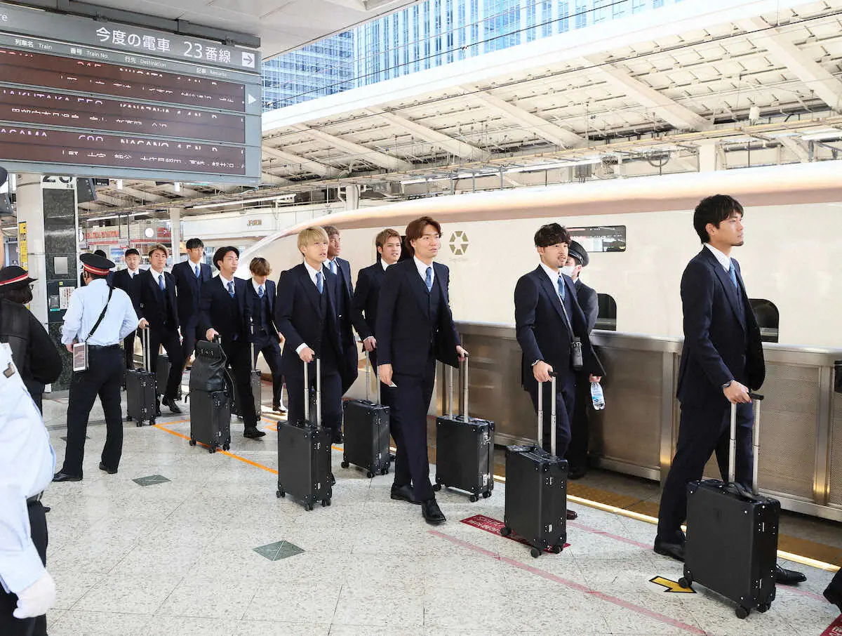 【画像・写真】日本代表　体調不良の奥抜はカナダ戦に帯同せず　前日練習を欠席