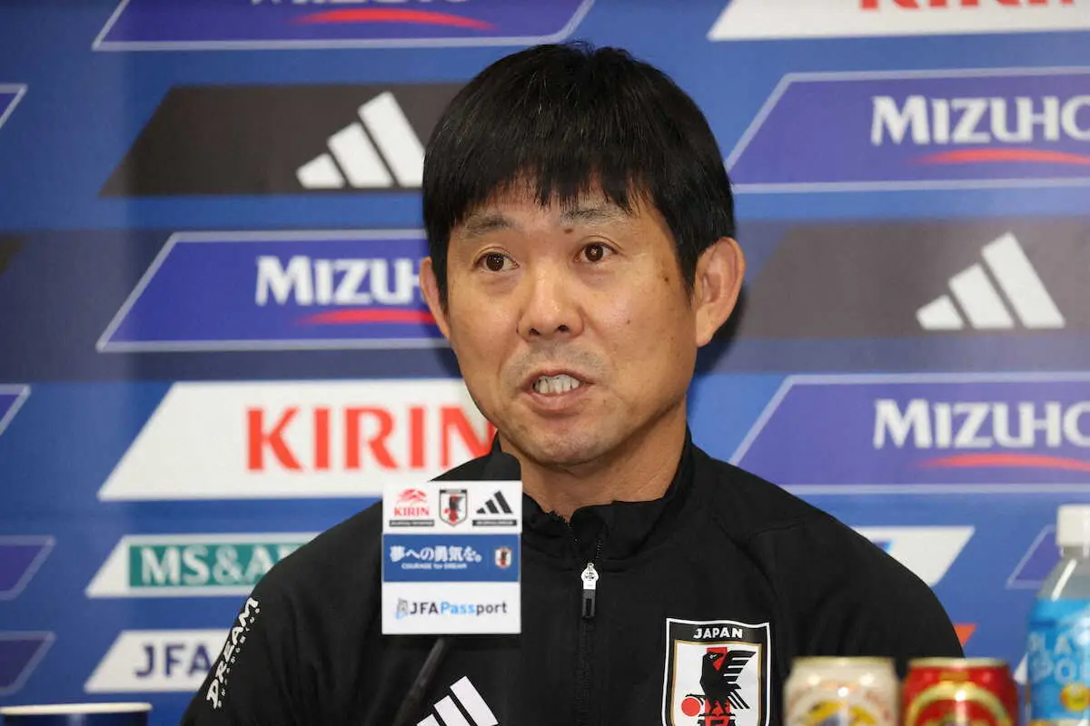 【画像・写真】5年ぶり“凱旋”森保監督「また新潟で試合ができるのをうれしく思う」