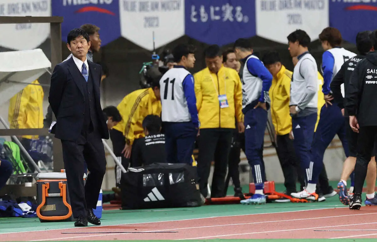 【画像・写真】森保監督「コーチ陣がいい働きをした」　カナダ戦4発快勝の選手を称賛「実はベンチから指示しなくても…」