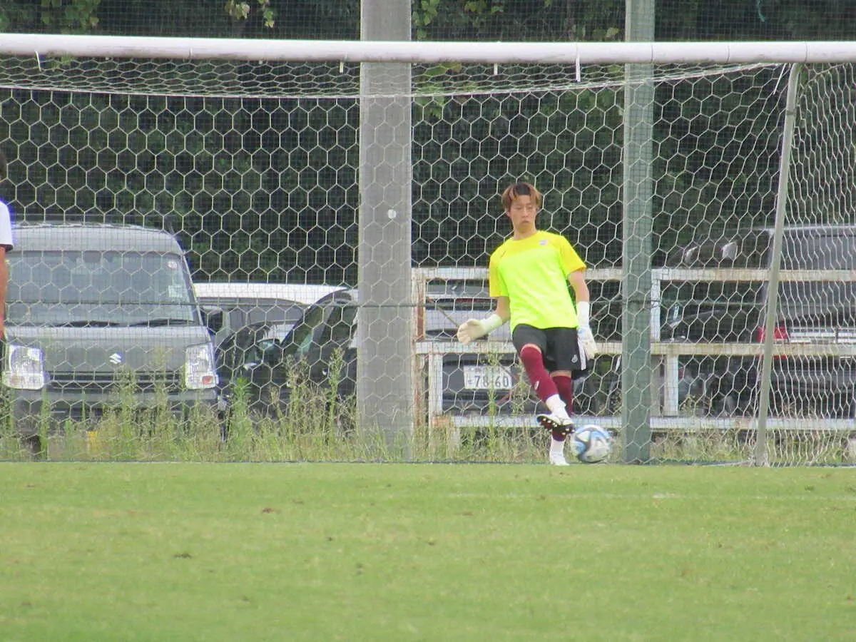 【画像・写真】神戸GK坪井湧也が戦列復帰「僕は準備するだけ」　負傷の正GK前川代役で21日・鹿島戦出場も