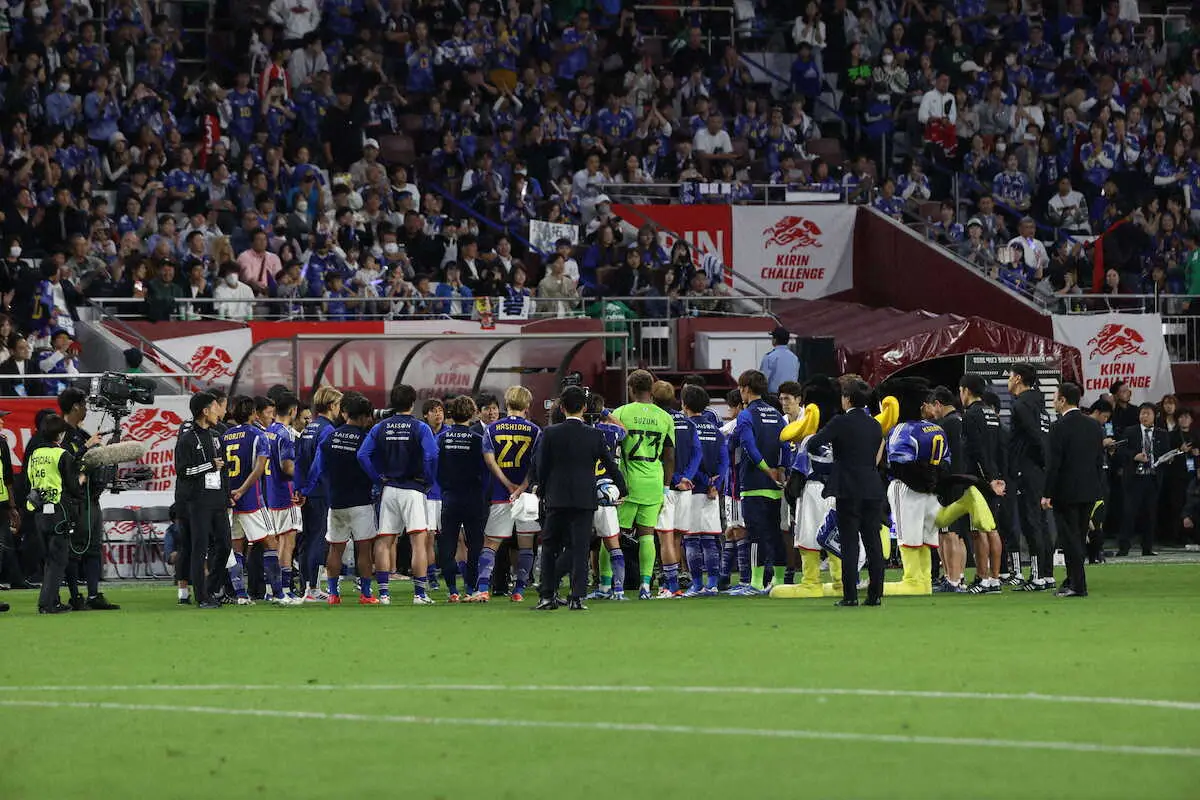 【画像・写真】チュニジアに完勝の森保監督「賢く、したたかに」を実践　11月W杯アジア2次予選へ向け確かめたこと