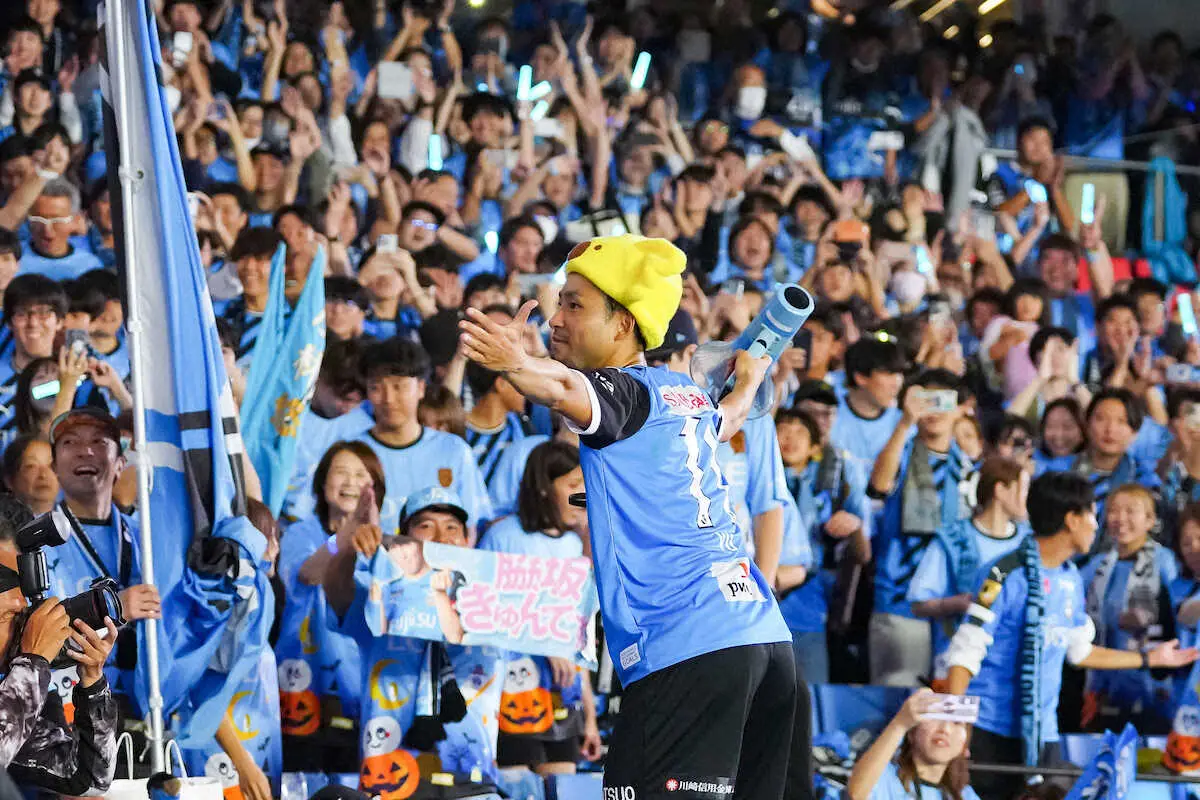【画像・写真】川崎Fが逆転で天皇杯から連続対戦の福岡を返り討ち　同点弾小林はカズの歴代7位J1通算139得点あと1