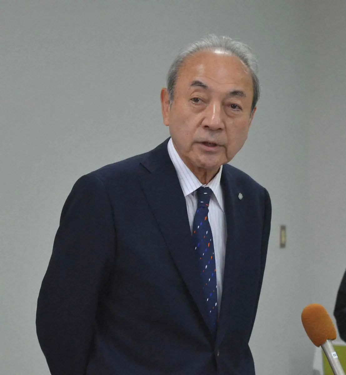 【画像・写真】新潟・中野社長　Jが検討の秋春制移行に「課題話し合う中で、シーズン移行ありきで話が進んでいる」