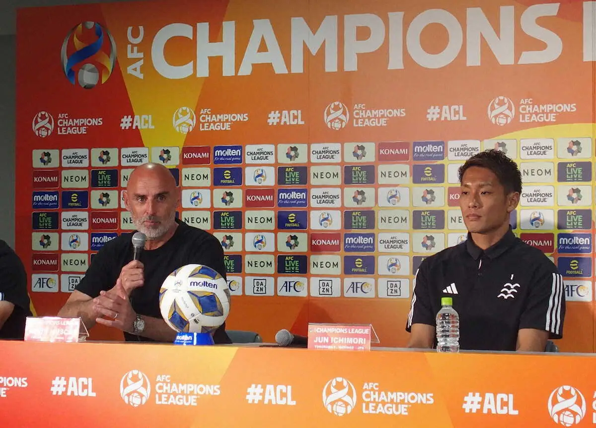 【画像・写真】横浜ACLカヤ戦前日会見　GK一森「明日の試合が楽しみ」カウンター攻撃に沈んだ仁川戦の反省生かす