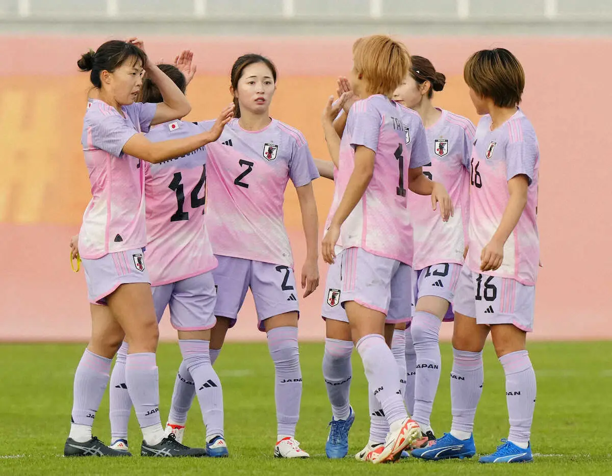 【画像・写真】なでしこジャパン　ベトナムに2―0快勝!無傷の3連勝でパリ五輪アジア最終予選進出決めた