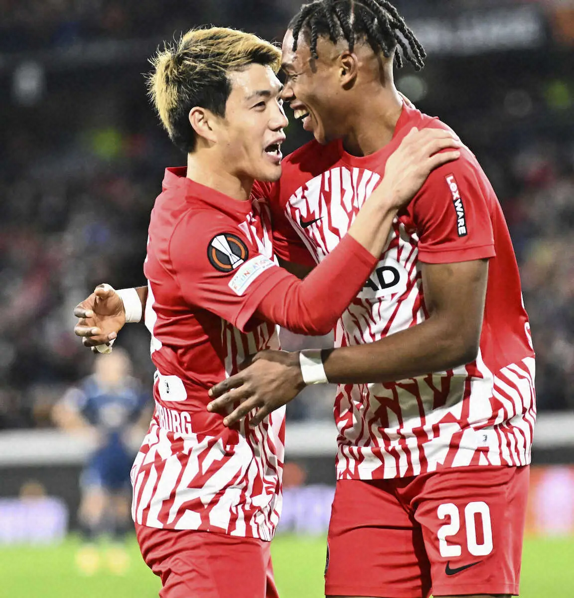 【画像・写真】フライブルク堂安　ダメ押し弾で大勝に貢献　今季2点目でW杯2次予選に弾み