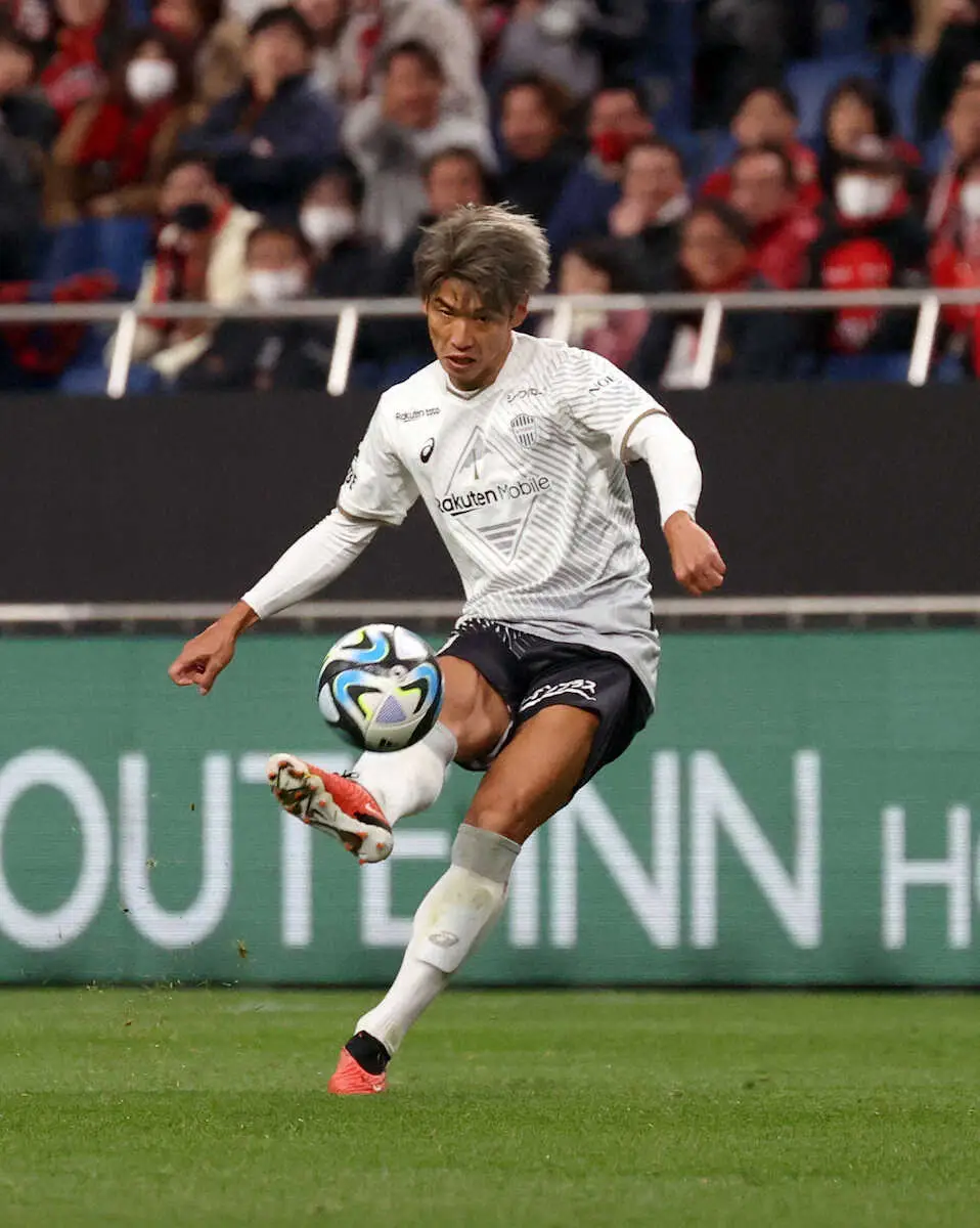 【画像・写真】神戸FW大迫勇也の決勝点はオフサイドか…家本政明氏「映像をみる限り、そう言わざるを得ない」