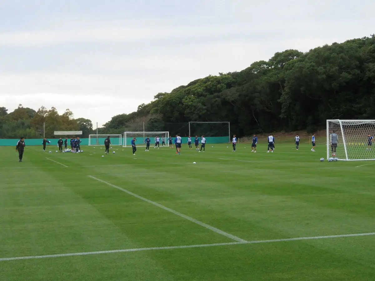 【画像・写真】U―22日本代表　“本番仕様”のピッチで長期合宿　あすアルゼンチン戦で成果みせる