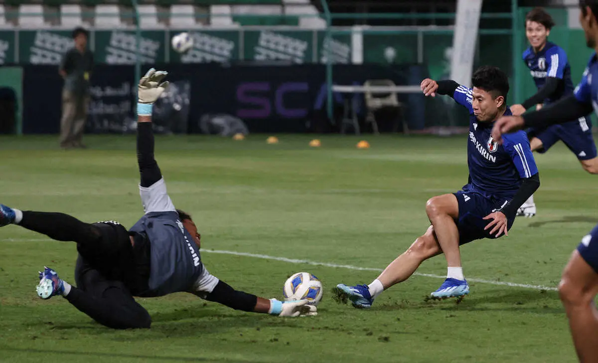 【画像・写真】日本代表FW細谷　パリ世代の活躍に刺激「自分もここで結果を残したい」