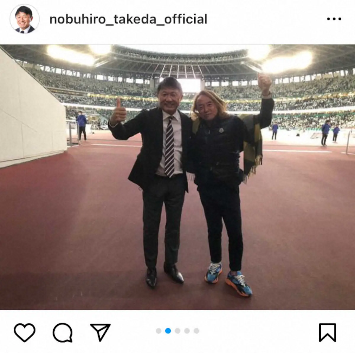 【画像・写真】カズも東京Vに感激！　試合後連絡受けた武田修宏が明かす「懐かしい顔を見て感慨深かったようです」