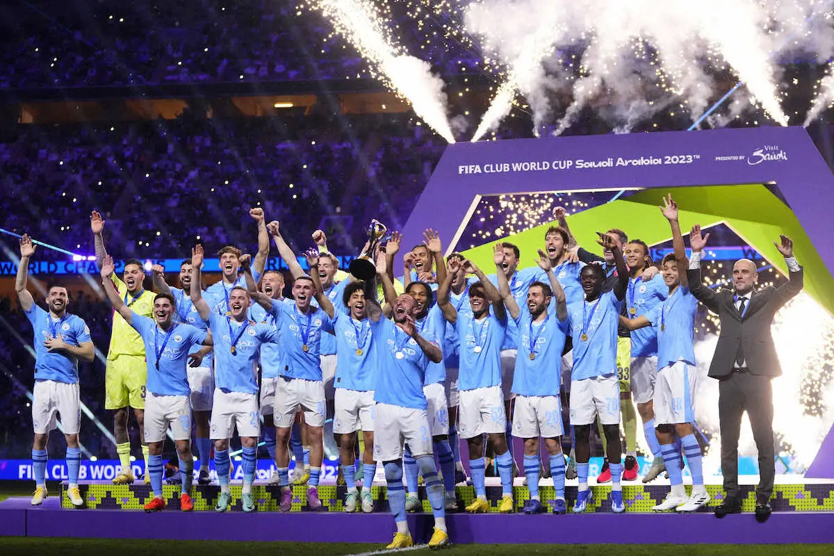 【画像・写真】マンCがクラブW杯初優勝　年間主要5冠にグアルディオラ監督「残されたものは何もない」