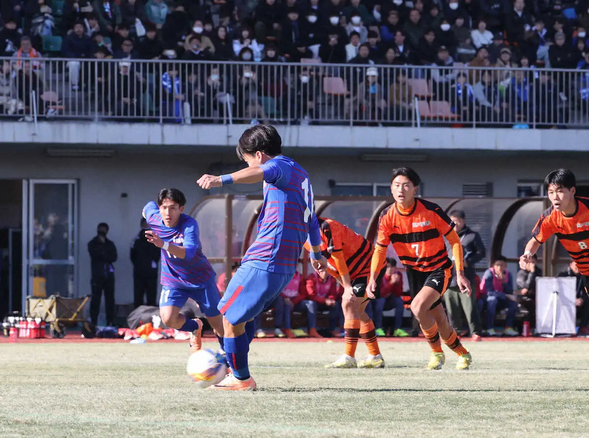 【画像・写真】【高校サッカー】市立船橋4発発進　清水内定・郡司が今大会初ハット「まあ、普通なんじゃないですかね」