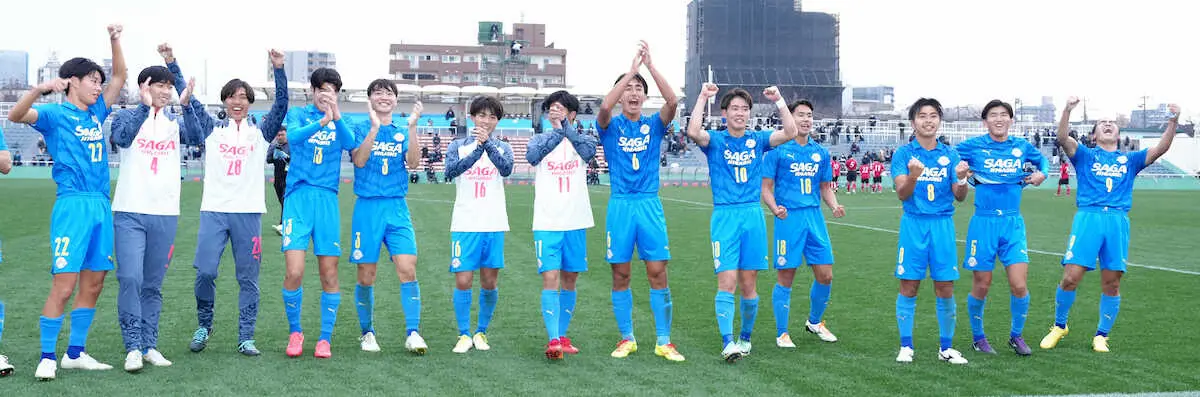 【画像・写真】【高校サッカー】佐賀東が初めて1大会2勝目で3回戦進出　蒲原監督「本当に粘り強くやった」