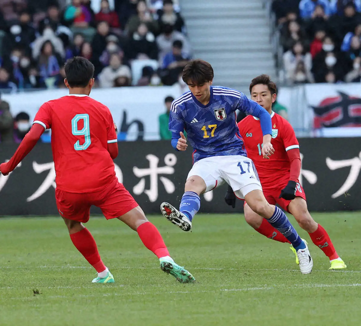 【画像・写真】日本代表　田中碧が“新年第1号”決めた!史上初の元日開催タイ戦で待望の先制弾