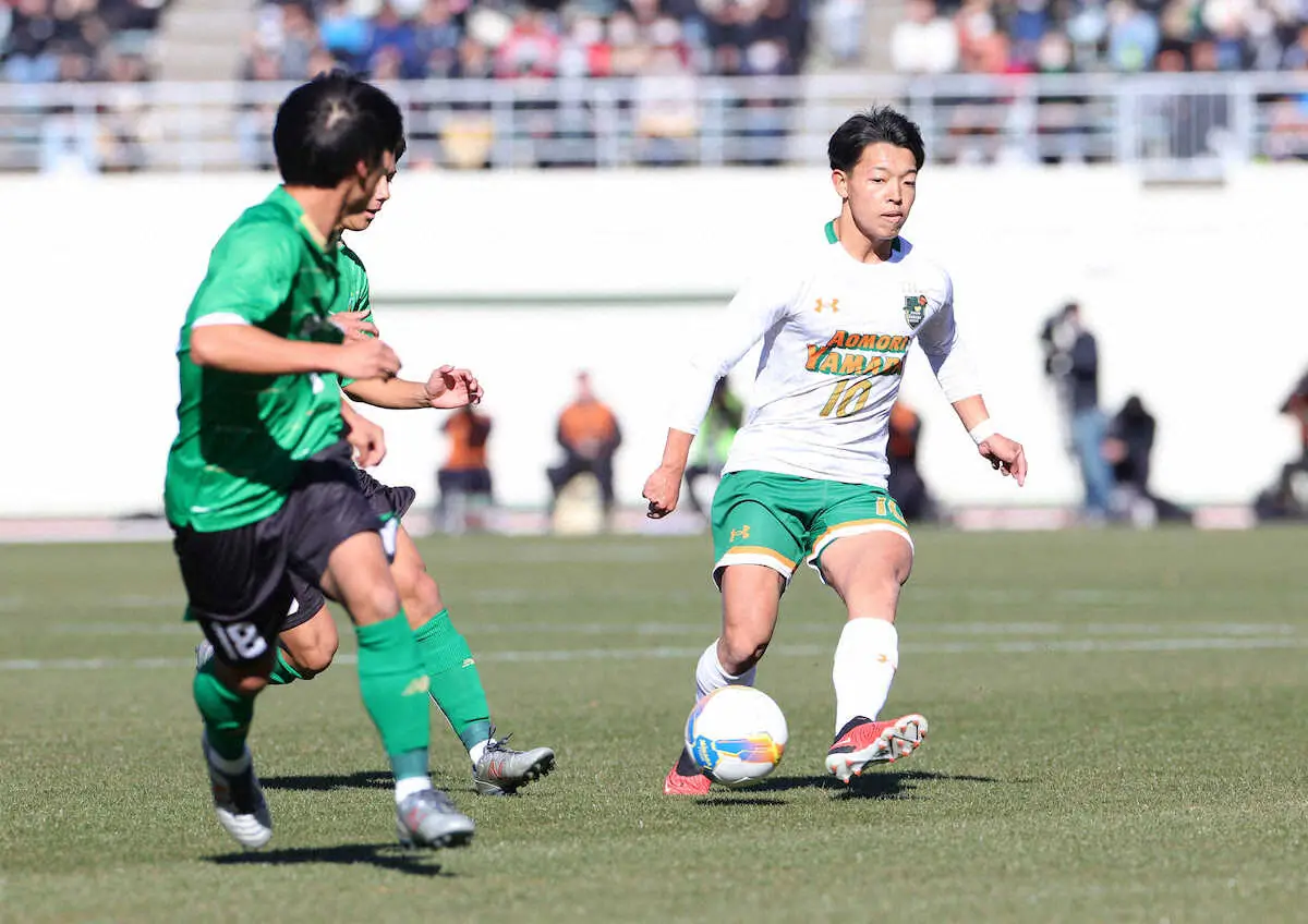 【画像・写真】【高校サッカー】青森山田・芝田“古巣”へ恩返し弾&アシスト　昌平下部組織出身「優勝を狙っていきたい」