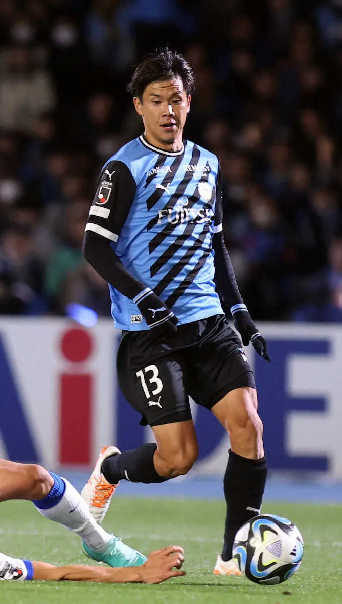 【画像・写真】川崎F　山根視来の米MLSギャラクシー完全移籍発表「より厳しいところでチャレンジしてみたい」